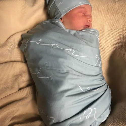 Vista 9 de Manta personalizada con nombre para bebés recién nacidos, mantas de bebé personalizadas para niños con nombre, mantas de bebé recién nacido, mantas