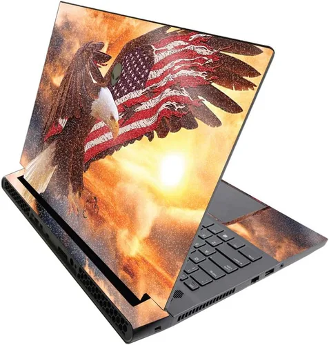 Vista 462 de MightySkins - Skin brillante con purpurina para Alienware M17 R3 (2020) y M17 R4 (2021) - Diversión de los años 90 Acabado duradero con purpurina