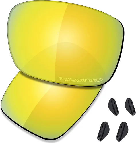 Vista 26 de SAUCER Lentes y almohadillas de nariz de repuesto prémium para Oakley Drop Point OO9367 Protección UV400, antiarañazos, ajuste preciso polarizado