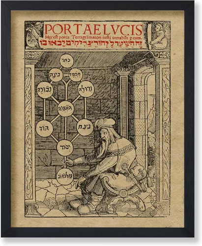 Vista 20 de Poster Master Póster vintage, estampado retro de león verde devorando el sol, arte hermético, arte de mitología, regalo para hombres y mujeres