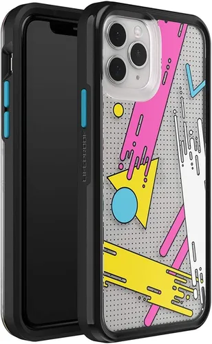 Vista 6 de LifeProof SLAM SERIES - Funda para iPhone 11 Pro - RIOT (PINK EDGEGLOW/YELLOW EDGEGLOW/RAIN DANCE)