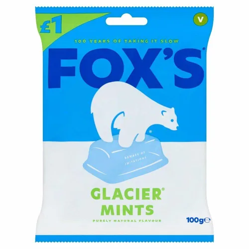 Vista 2 de Foxs Glacier Mints Bag 3.52 onzas
