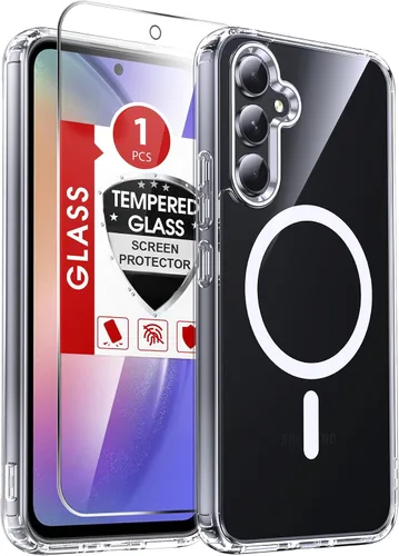 Vista 313 de LeYi Funda para teléfono Samsung-S23: protector de pantalla e imán MagSafe Púrpura