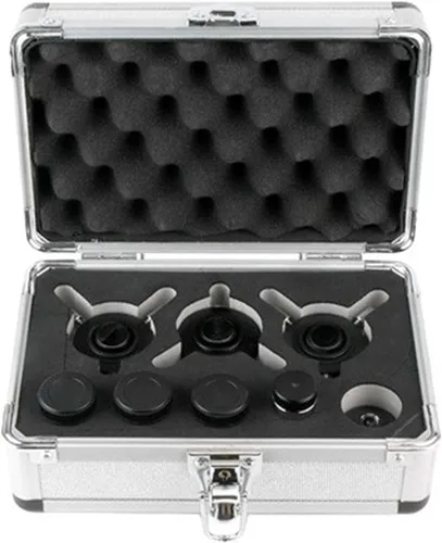 Vista 2 de AmScope Kit de contraste de fase PCS para microscopios compuestos