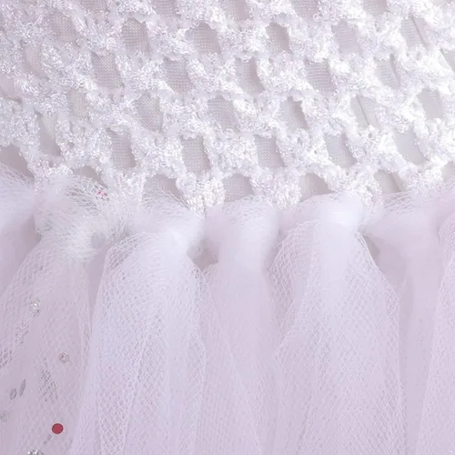 Vista 5 de ranrann 4 piezas de disfraz de ángel blanco para niñas, vestidos de juego de rol, plumas de alas de ángel con diadema y varita mágica