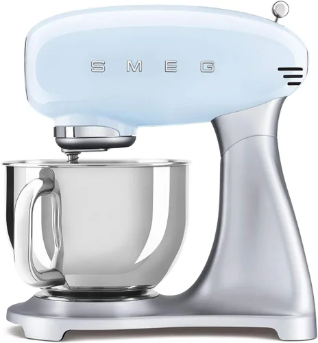 Vista 10 de SMEG SMF04 - Batidora de pie Classico de 5 cuartos con arranque suave y mezcla constante, motor de 600 W, 10 velocidades, cuenco de acero inoxidable