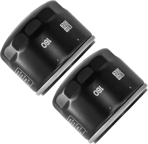 Vista 4 de Caltric Paquete de 2 filtros de aceite compatibles con BMW R1200Gs R-1200Gs Adventure R1200 Hp2 Sport 1200 2008-2013