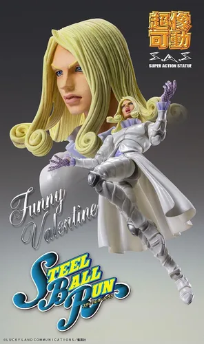 Vista 2 de MediCos JoJo's Bizarre Adventure Parte 7 Divertida estatua de acción de San Valentín