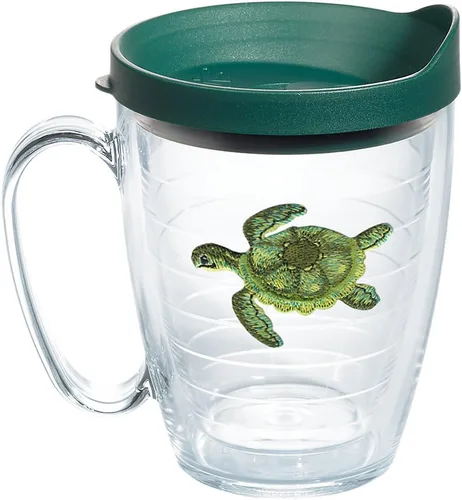 Vista 14 de Vaso surtido de animales tropicales de 16 onzas con tapa, paquete de 4
