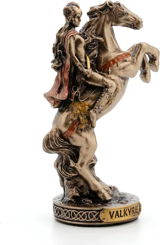 Vista 2 de Veronese Design Norse Gods - Figura en miniatura (Valquiria, Bronce)
