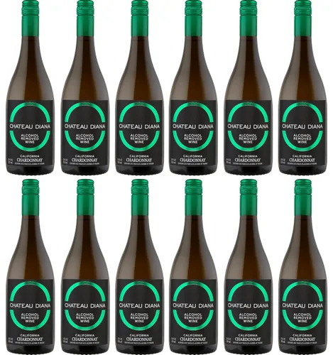Vista 8 de Chateau Diana Cero alcohol California Chardonnay