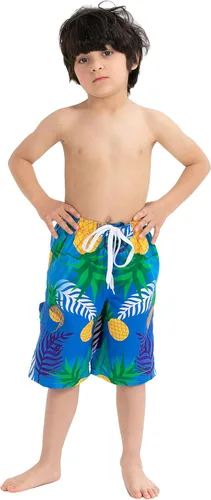 Vista 3 de Sloosh - Traje de baño para niños (piña) - 3T, Piña