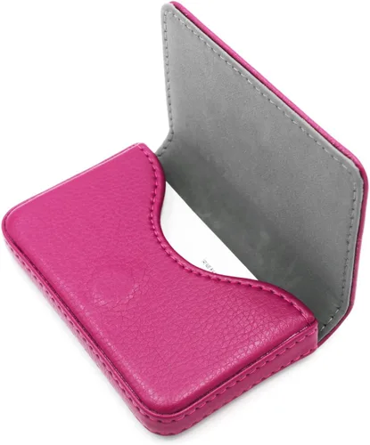 Vista 26 de Cartera con bloqueo RFID - Tarjetero minimalista de cuero para negocios, 12-verde, Pequeña, Slim