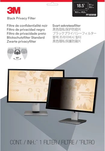 Vista 7 de 3M Gold - Filtros de privacidad para monitores, Negro