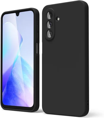 Vista 202 de oakxco Funda para teléfono Samsung Galaxy A12 con agarre de silicona líquida, linda delgada fina suave cubierta de gel de goma TPU lisa para mujeres