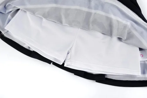 Vista 5 de ReliBeauty - Disfraz de animadora para niñas, uniforme de animadora Negro