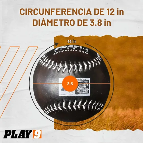 Vista 3 de Juega 9 pelotas de softball ponder