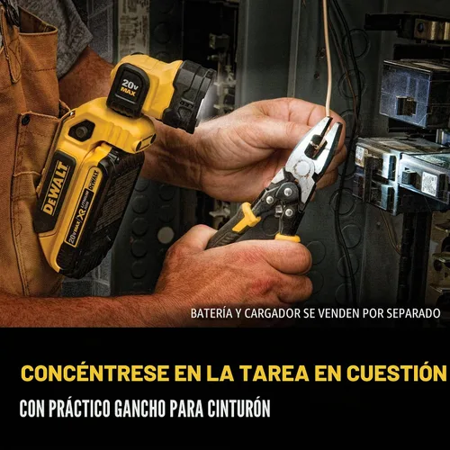 Vista 5 de DEWALT 20V MAX LED luz de trabajo, magnética, independiente y con clip, herramienta desnuda solamente (DCL044)