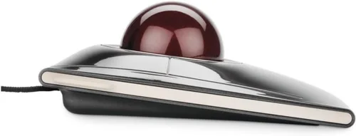 Vista 2 de Kensington Ratón SlimBlade Trackball con cable (K72327U), color negro Conexión por cable USB, control preciso de la bola, trackball ergonómico