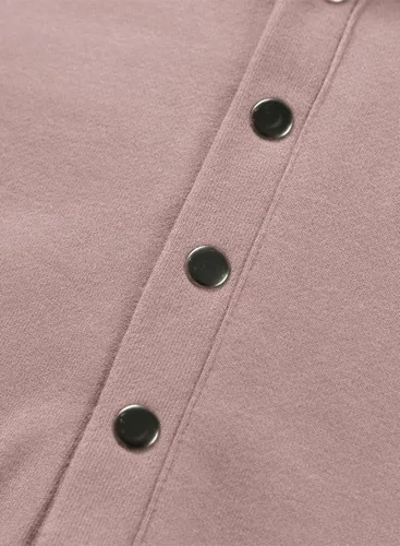 Vista 7 de JMIERR Sudaderas con capucha de algodón para hombre, con cuello de botón, con cordón, sudaderas casuales de manga larga con bolsillo