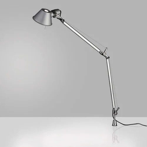 Vista 2 de Artemide Tolomeo Classic 100W E26 Lámpara de mesa de aluminio con pivote integrado