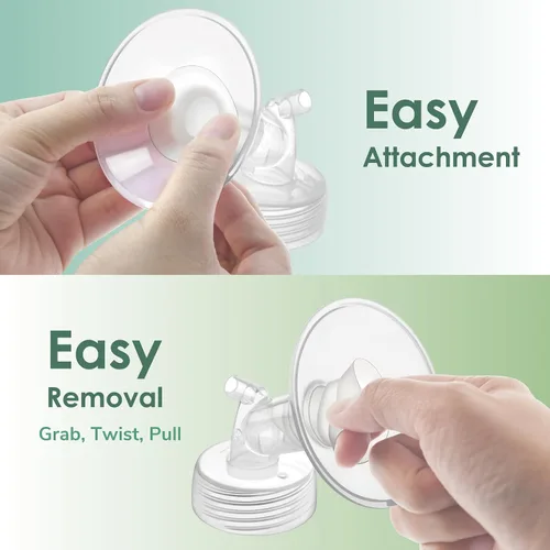 Vista 7 de Maymom Insertos de brida de 0.394 in compatibles con Spectra, Medela 0.945 in Shields, Momcozy S9 Pro/S12 Pro, Willow Wearable Cup. Compatible