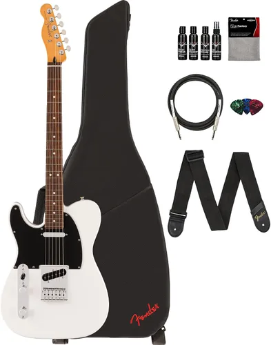 Vista 30 de Fender Player II Modified Telecaster - Paquete de ráfaga de 3 tonos con estuche, correa, cable, juego de púas de 3 piezas y kit de limpieza