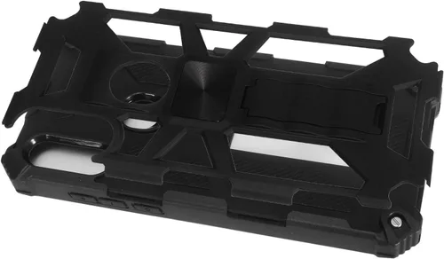 Vista 2 de Para Motorola Moto E (2020) XT2052 - Funda Defender con soporte - ST6 Negro