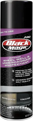 Vista 9 de Black Magic 120230 - Apósito de plástico para moldura de neumáticos, brillo medio, sin rayas, resistente al agua y no grasa para neumáticos