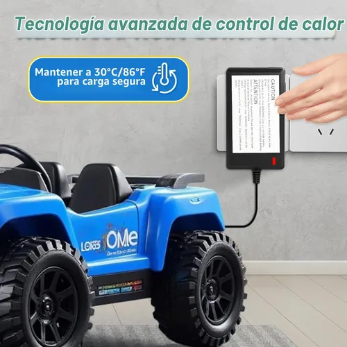 Vista 4 de DUSK FLY Cargador de batería de 24 V para niños Ride on Toys Class 2 Fuente