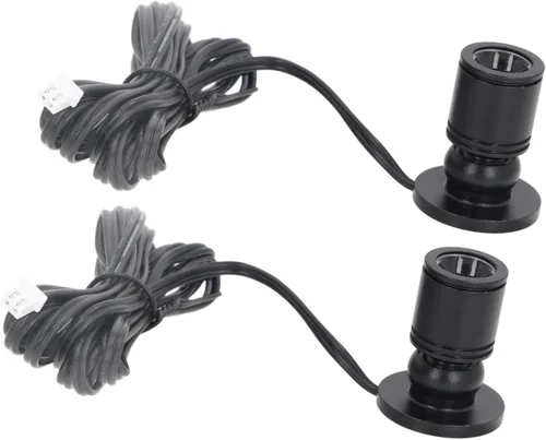 Vista 6 de Garosa Mini proyector regulable USB 5V luz artística mini LED luces de acento proyector de armario 1 a 2 luces de punto para porche, vitrinas