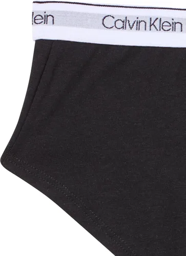 Vista 3 de Calvin Klein girls Cotton Hipster Underwear Panties, 6-pack Paquete Delta Teal