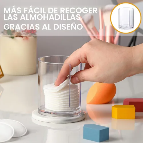 Vista 4 de AOZITA Dispensador de tazas para baño, paquete de 2 portavasos para enjuague bucal, portavasos pequeños desechables de papel para enjuagar tazas