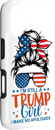 Vista 3 de I'm Still A Trump Girl I Make No Apologies Trump 2024 Women Case for iPhone 17