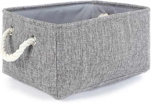 Vista 53 de TheWarmHome Contenedores de almacenamiento para estantes, tamaño mediano, 3 unidades, 13.8 pulgadas de largo x 9.8 pulgadas de ancho x 6.7 pulgadas