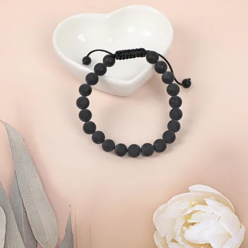 Vista 33 de AD Beads Pulseras de piedras preciosas unisex de 0.315 pulgadas (0.315 in), macramé curativo ajustable de 7 a 9 pulgadas Usa esta pulsera