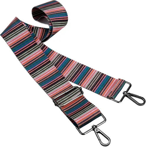 Vista 81 de ZOOEASS Hebillas de níquel Correa ancha para el hombro ajustable de repuesto para cinturón de pistola, hebilla de guitarra estilo bandolera