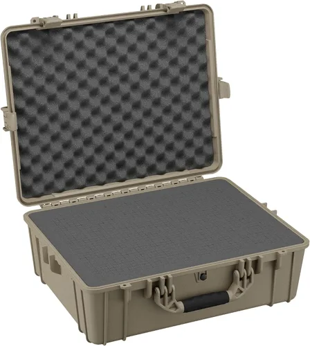 Vista 7 de Condition 1 Funda rígida impermeable grande de 25" Modelo 839 con espuma, caja de almacenamiento portátil y protectora para viajes, caza, uso