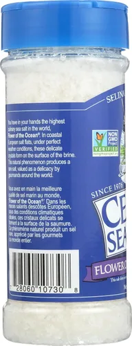 Vista 6 de Flower of the Ocean (Fleur de Sel) Celtic Sea Salt Shaker, 8 onzas