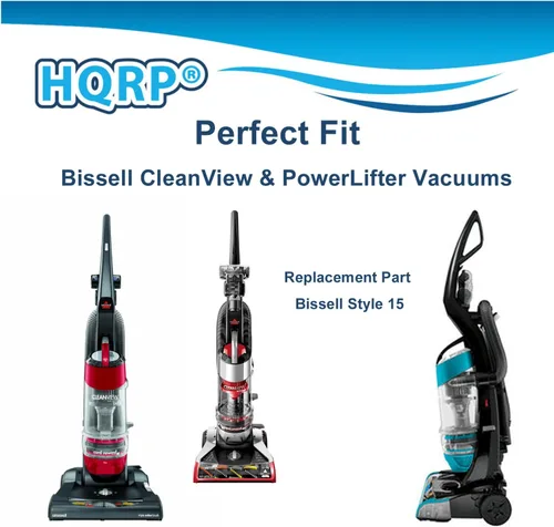 Vista 4 de HQRP Juego de filtros compatibles con Bissell CleanView 1008 para 1813 1825 1831 1834 1836 1837 1838 1243 1319 2383 2410 2412 3247 3583 3918 4207 7