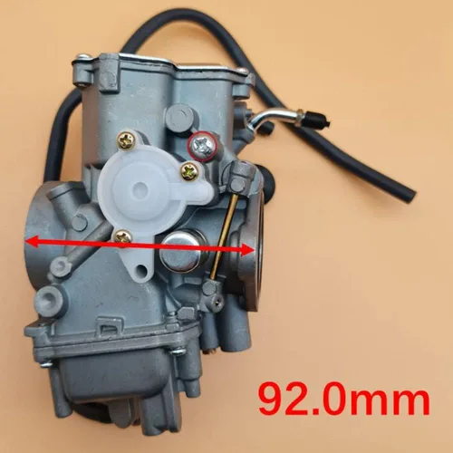 Vista 6 de Conjunto de carburador compatible con Yamaha Big Bear Kodiak Wolverine Warrior Moto-4 350 YFM350 YFM35F 400 YFM400 2WD 4WD 1987 1988 1989 1990 -1999