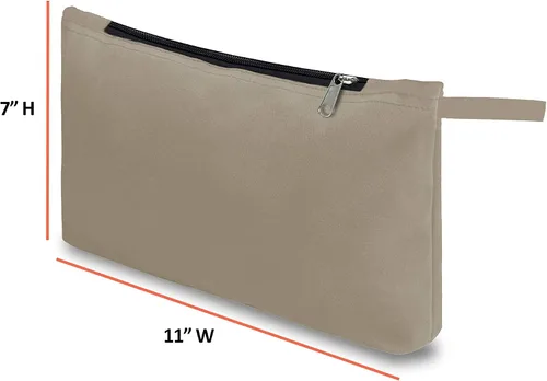 Vista 3 de Covers & all Bolsa de herramientas resistente al agua con cremallera resistente, multiusos para herramientas, almacenamiento de depósitos bancarios