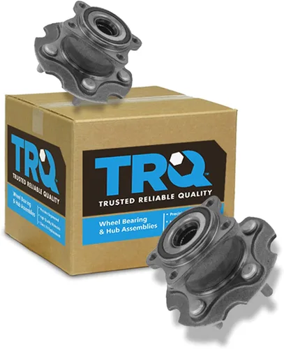 Vista 97 de TRQ Juego de 2 rodamientos de rueda delantera y conjunto de cubo compatible con Tesla 3 2020 Y 2018-2019 para Tesla 3 2020 Tesla Y AWD 2018-2019