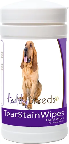 Vista 32 de Healthy Breeds Toallitas quitamanchas de lágrimas para perros para pastor australiano – Más de 100 razas – Limpiador facial de ojos – 70 toallitas
