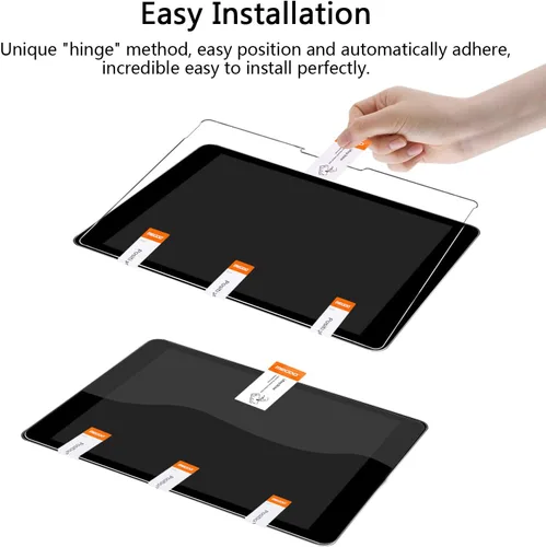 Vista 6 de Megoo Protector de pantalla para Surface Book 3 de 15 pulgadas, vidrio templado, transparente HD, dureza 9H, también para Microsoft Surface Book 2