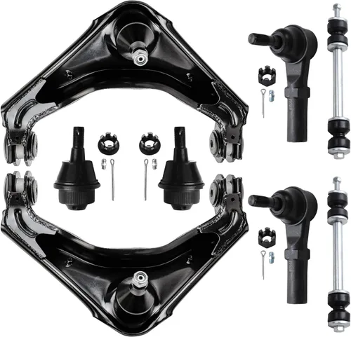 Vista 66 de Detroit Axle - Kit de brazos de control de extremo de 8 piezas para Toyota 2001-2003 Highlander 2002-2003 Camry Lexus ES300, 2 conjuntos de brazos