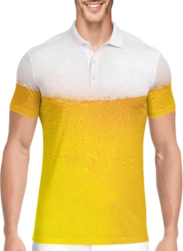 Vista 27 de PAGYMO Camisetas de golf divertidas para hombre, diseño de impresión loca Aop-polo-06361