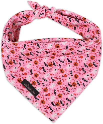 Vista 43 de ARING PET Bandana de abeja para perros, bandana de abejas amarillas rosas para mascotas, bufanda triangular, baberos para cachorros, pequeños Rosa