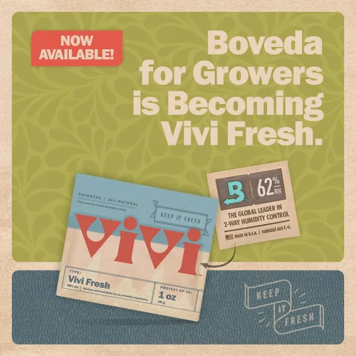 Vista 2 de Boveda 62% RH Tamaño 8-10 Paquete Control de Humedad de Dos Vías - para Almacenar 1 oz - Absorbente de Humedad para Pequeños Contenedores