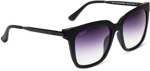 Vista 8 de DIFF Gafas de sol cuadradas ligeras de gran tamaño para mujer, Hailey
